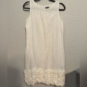 Taylor Linen Shift Dress Size 8